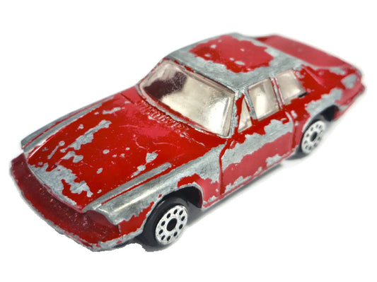 Jak Jaguar XJS, Yatming, Vintage Model Die cast D36 Czerwony 1:64, Resoraki