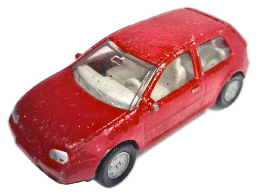 VW GOLF IV Generacja, Siku, Die cast 1090, Czerwony, 1:55, Resoraki