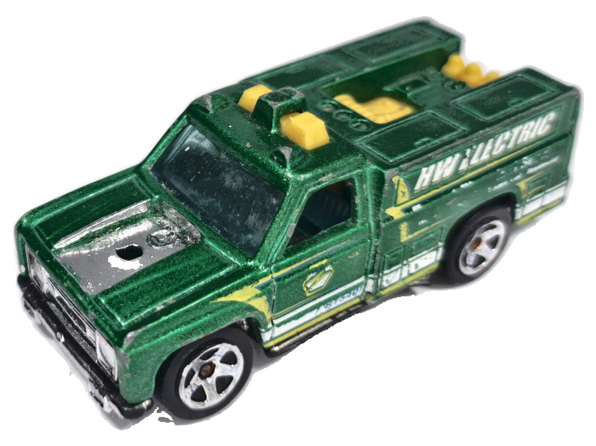 Rescue Ranger Hot Wheels 1974-2010 1:64 Ciężarówka HW LUBRICANTS Luzak