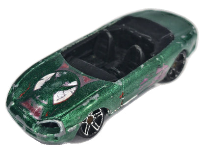 JAGUAR XK-8, Hot Wheels 1996, Die cast, Zielony, 1:64, Resoraki