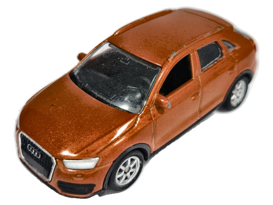 AUDI Q3, Welly, Die cast NO.52333, Miedziany, 1:56, Resoraki