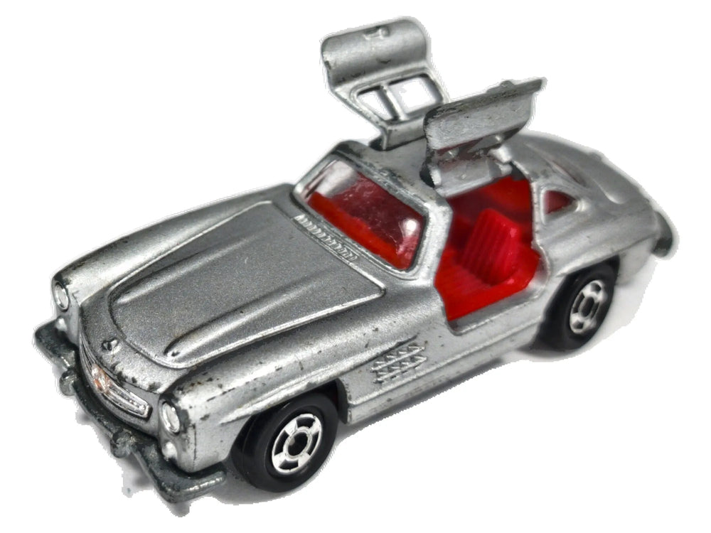 MERCEDES BENZ 300 SL Tomica '70 Srebrny 1:63 Made in Japan