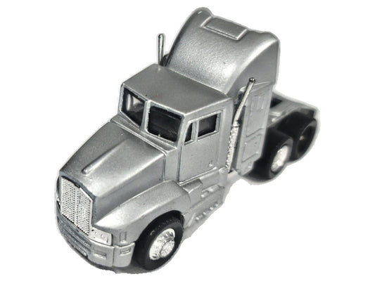 Peterbilt Truck Hümmer 1:64 Ciągnik Siodłowy Luzak Srebrny Ciężarówka