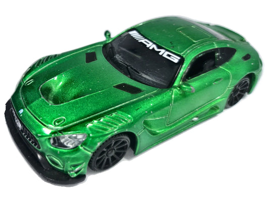 Mercedes-Amg Gt R Motor Max 1:43 Coupe Luzak Zielony Sportowy
