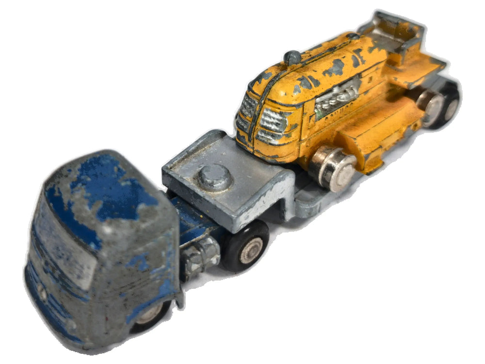 Ciężarówka Piccolo Truck Schuco '60 Żółty 1:87 Made in West Germany