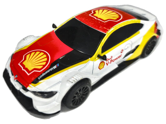 BMW M4 F82 BRANDBASE X-Raycers 1:37 Shell V-Power Luzak Biały