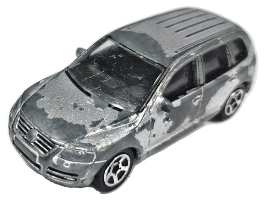 Volkswagen Touareg Realtoy 1:64 Luzak Szary