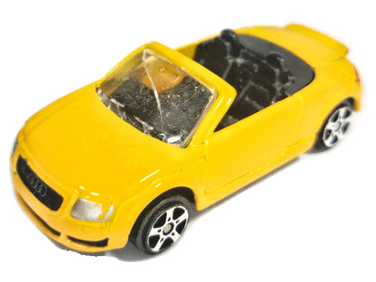 AUDI TT ROADSTER, Maisto, Die cast 12326, Żółty, 1:64, Resoraki