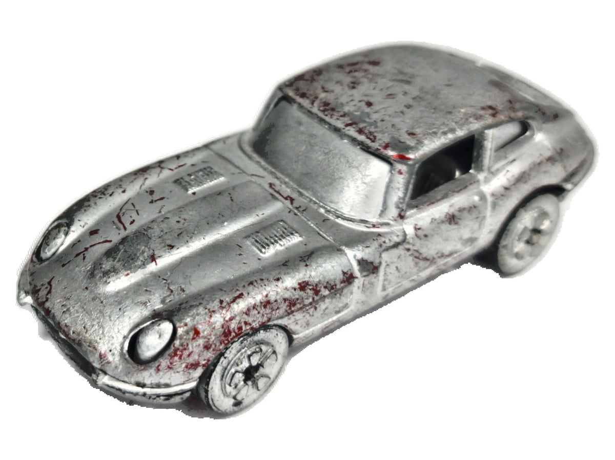 JAGUAR E TYPE 2+2 Playart '70 Srebrny 1:68