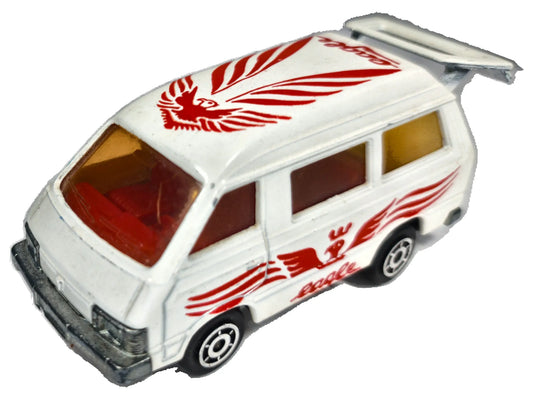 1986 TOYOTA LITE ACE Majorette '80 Biały 1:52 Made in France eagle 2xMetal