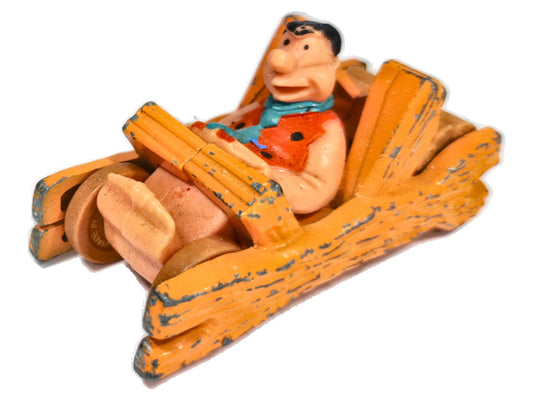 THE FLINTSTONES FRED'S FLYER Corgi Juniors Corgi 1982 Pomarańczowy 1:64