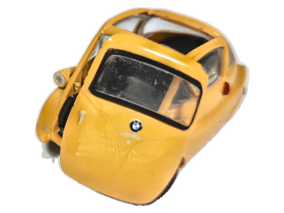 BMW Isetta 250 Schuco '80 1:38 Made in Germany Luzak Żółty
