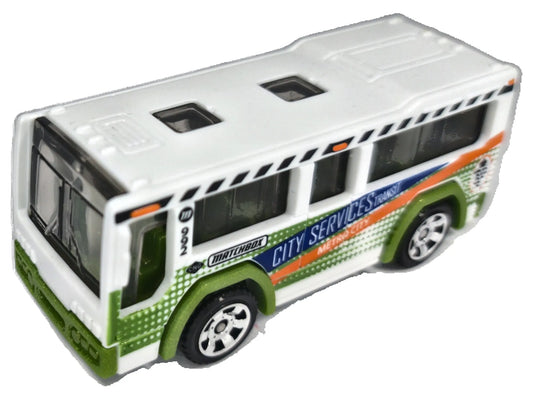 City Bus Matchbox 2004 Matchbox Series 1:64 Biały Miejski
