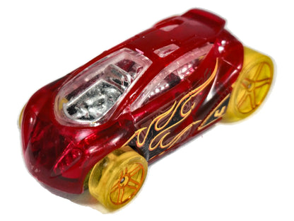 Vendetta Hot Wheels 2005 Czerwony Przeźroczysty 1:64
