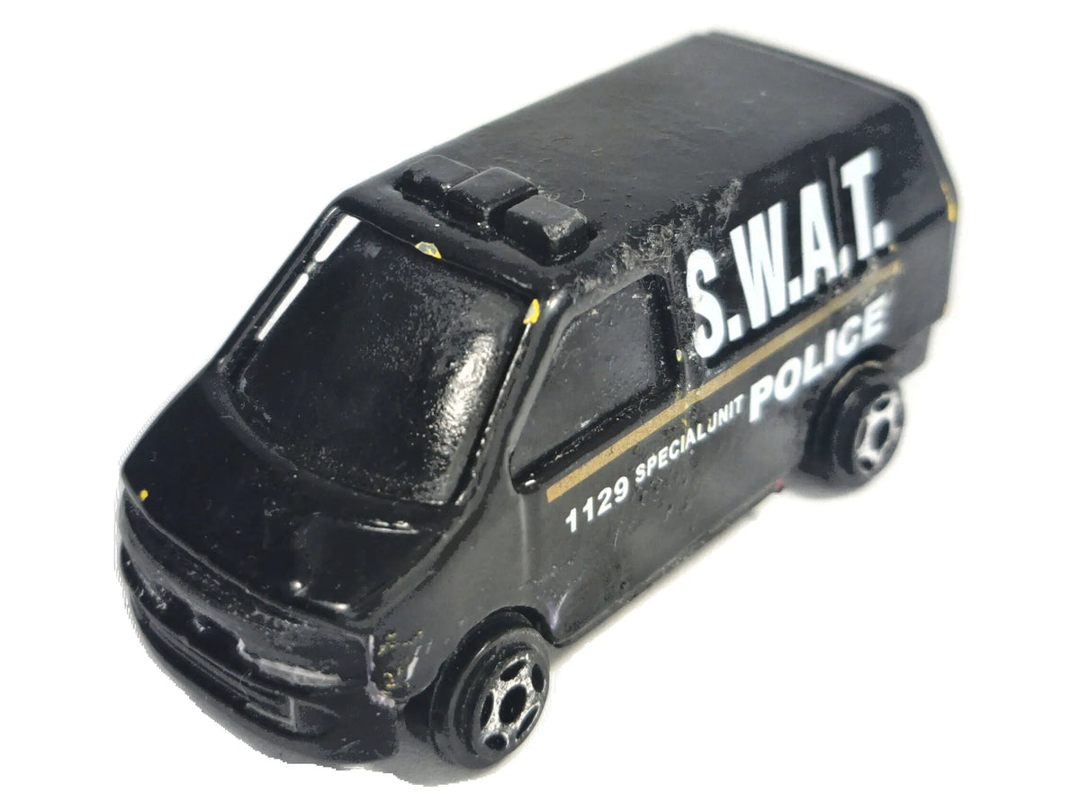 S.W.A.T Police Specialunit 1129, Die cast, Czarny, 1:64, Resoraki