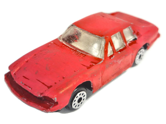 Jaguar XJ-S, Yatming, Vintage Model Die cast 2D 866 Czerwony 1:64, Resoraki