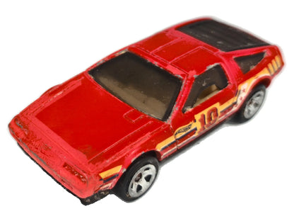 Torque Twister Hot Wheels 2009 HW Racing 1:64 10 Luzak Czerwony