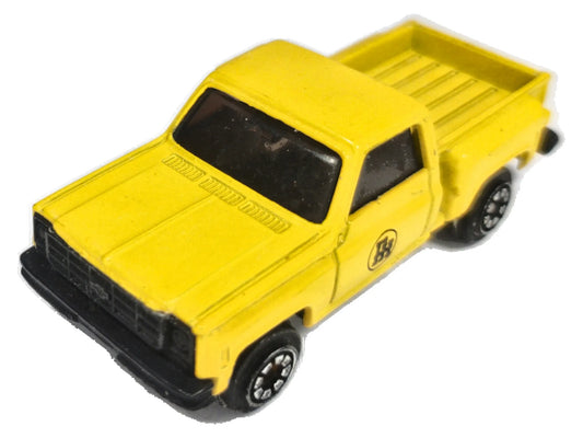 Amerykański Pickup Z Końca Lat 70. Welly 1:64 Pickup Żółty Transport