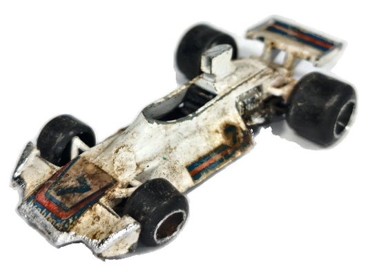 BRABHAM BT44 Polistil Biały 1:50 Made in Italy