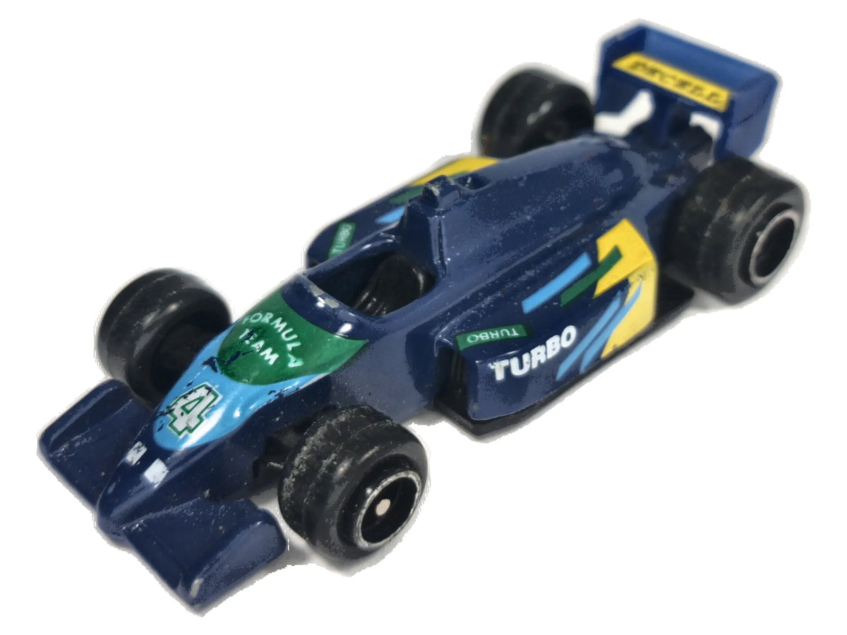 FORMULA 1 TURBO #4, Welly, Die cast NO.99810, Granatowy, 1:54, Resoraki