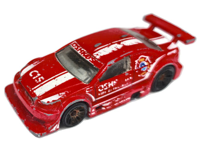Amazoom Hot Wheels 2001 1:64 Oshkosh Fire Department Luzak Czerwony