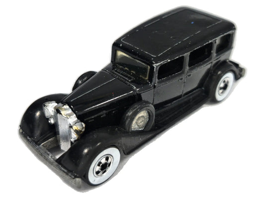 1934 CLASSIC PACKARD Whitewall Wheels Hot Wheels 1982 Czarny 1:64