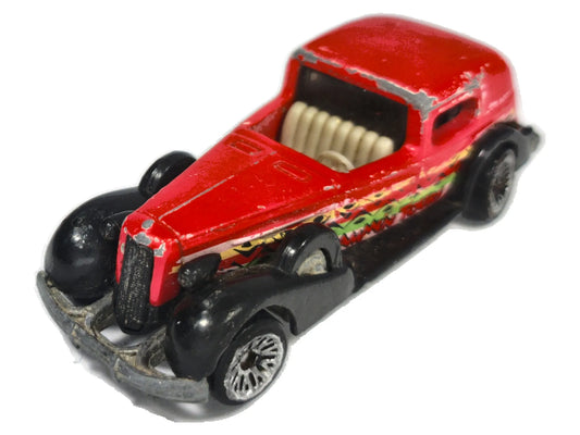 Classic '34 Ford Hot Wheels 1981 1:64 Luzak Czerwony 2xMetal