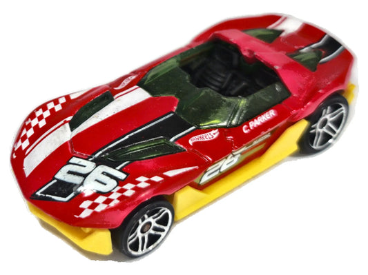 Yur So Fast Hot Wheels 1:64 C. PARKER Luzak Czerwony