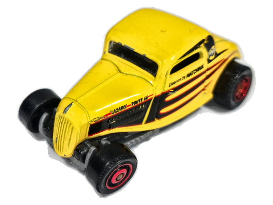 1933 Ford Coupe Matchbox 2017 Hot Rod Żółty 1:64