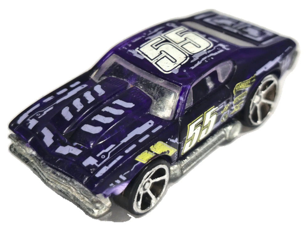 '69 CHEVELLE #55, Hot Wheels 2004, Die cast H27 / 1188 MJ, Fioletowy, 1:64