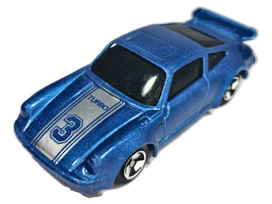 PORSCHE 911 TURBO, Maisto, Die cast 11645, Metaliczny, 1:56, Resoraki