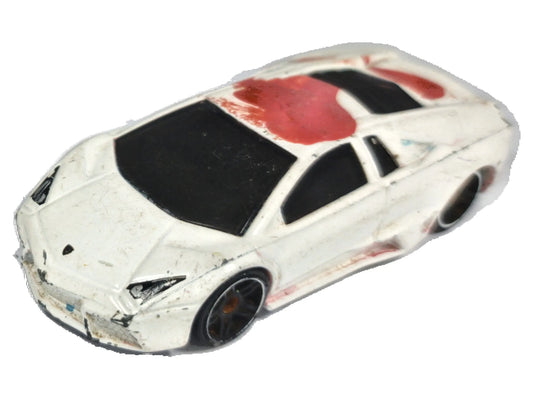 Lamborghini Murciélago Hot Wheels 1:64 Luzak Biały