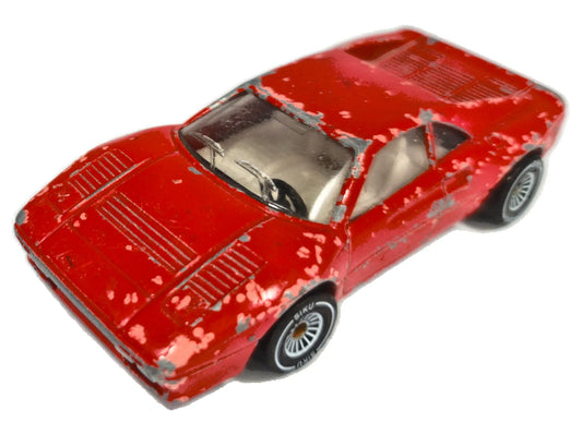 Ferrari 288 Gto SIKU 1980 1:55 Made in W.-Germany Luzak Czerwony 2xMetal