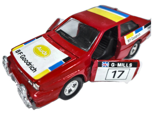 Audi Quattro (B2) Mira '80 Czerwony 1:32 Made in Spain