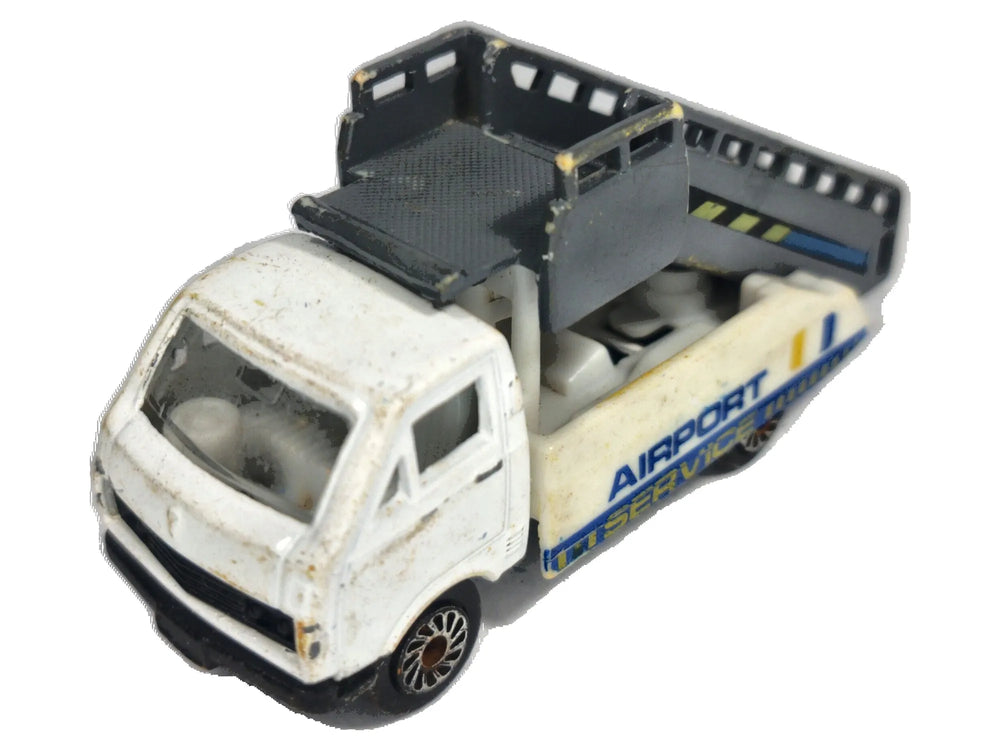 AIRPORT SERVICE TRUCK, Zee Toys, Die cast DKE1, Biały, 1:60, Resoraki