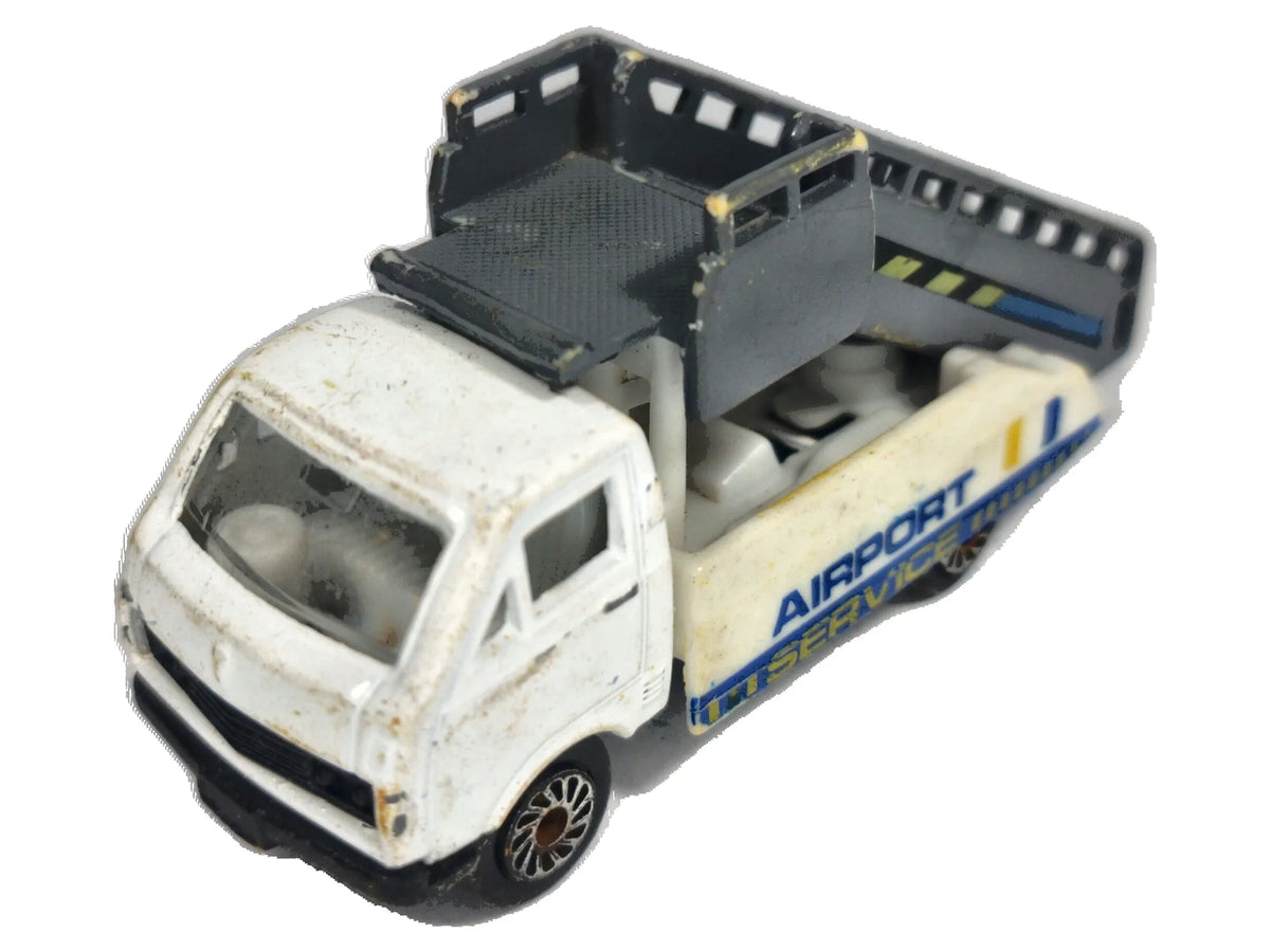 AIRPORT SERVICE TRUCK, Zee Toys, Die cast DKE1, Biały, 1:60, Resoraki