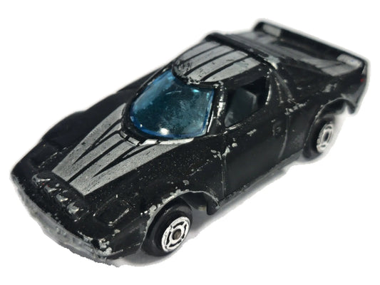 JAK LANCIA STRATOS, Summer, Die cast NO. S 673, Czarny, 1:64, Resoraki