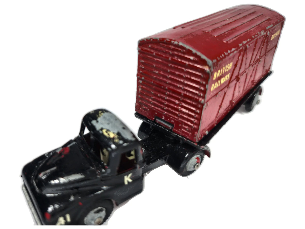 Bedford S Z Naczepą Furgon British Railways Budgie Toys '60 1:64 Made in UK