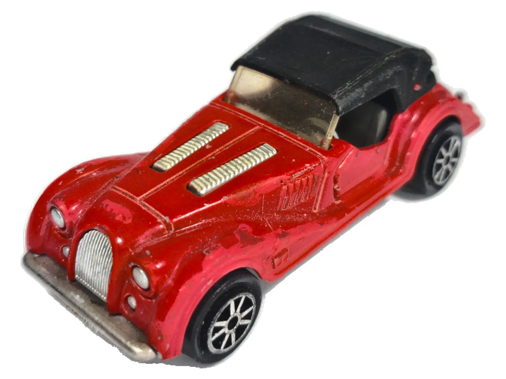 MORGAN, Majorette, Made in France, Die cast NO.261 Czerwony, 1:50, Resoraki