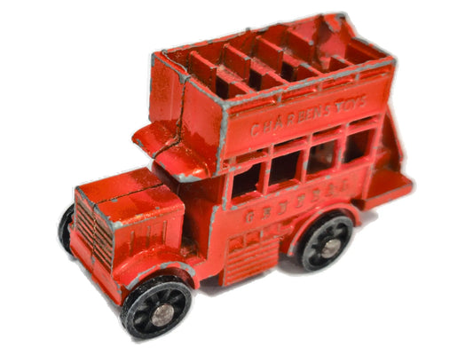 AUTOBUS PIĘTROWY General 1950 Czerwony 1:87 Made in England