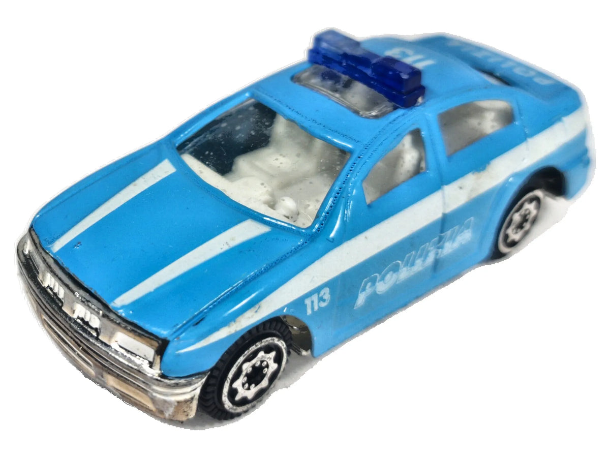 Radiowóz jak BMW 2013 1:64 Radiowóz POLICE Luzak Niebieski Policja