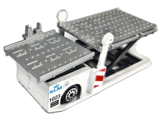 AIRPORT SERVICE 1023 KLM Welly '90 Biały 1:64