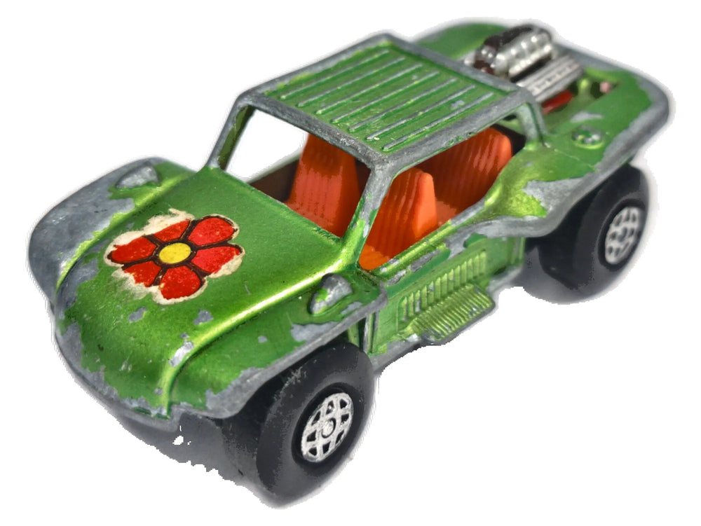 BAJA BUGGY, Matchbox 1971, Made in Engand, Die cast NO.13, Zielony, 1:52