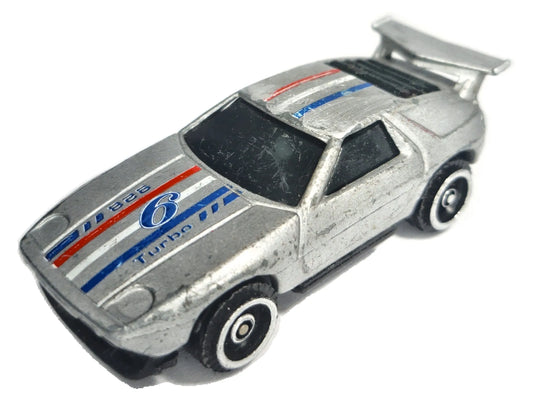 Porsche 928 Turbo 6, Marz Karz Summer, Vintage Die cast S8554F Srebrny 1:64