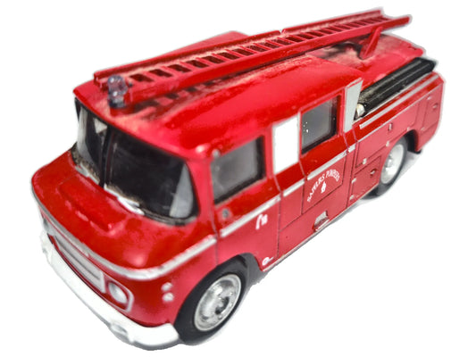 1970 FPT DROUVILLE, AmerCom 1970, Die cast, Czerwony, 1:57, Resoraki
