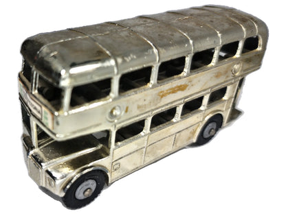Aec Routemaster London Bus Srebrny Chrom 1:43