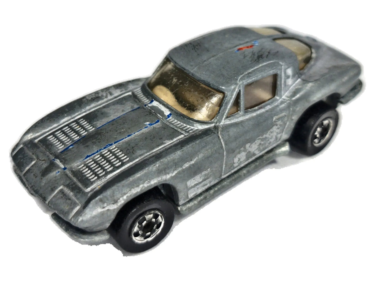 CHEVROLET CORVETTE STING RAY SPLIT WINDOW Hot Wheels 1970 1:64 2xMetal