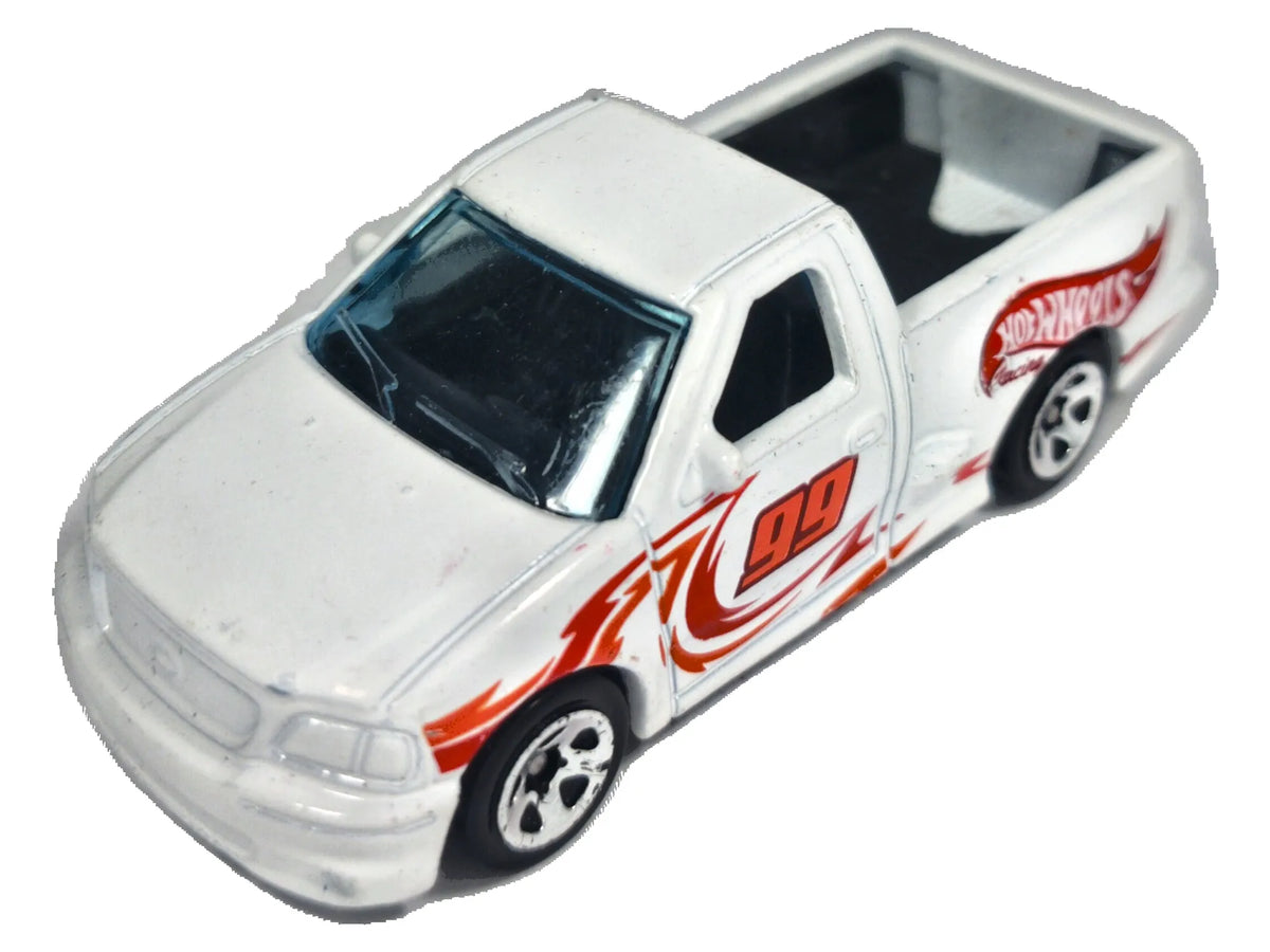 FORD F-150 SVT LIGHTNING 99, Hot Wheels 2020, Die cast, Biały 1:64 Resoraki