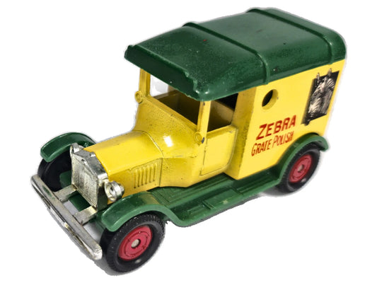 T FORD VAN Corgi Żółty 1:43 Made in Gt Britain Zebra Grate Polish