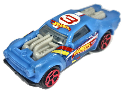 MUSCLE CAR, Hot Wheels x McDonald's 2013, Die cast, Niebieski 1:64 Resoraki